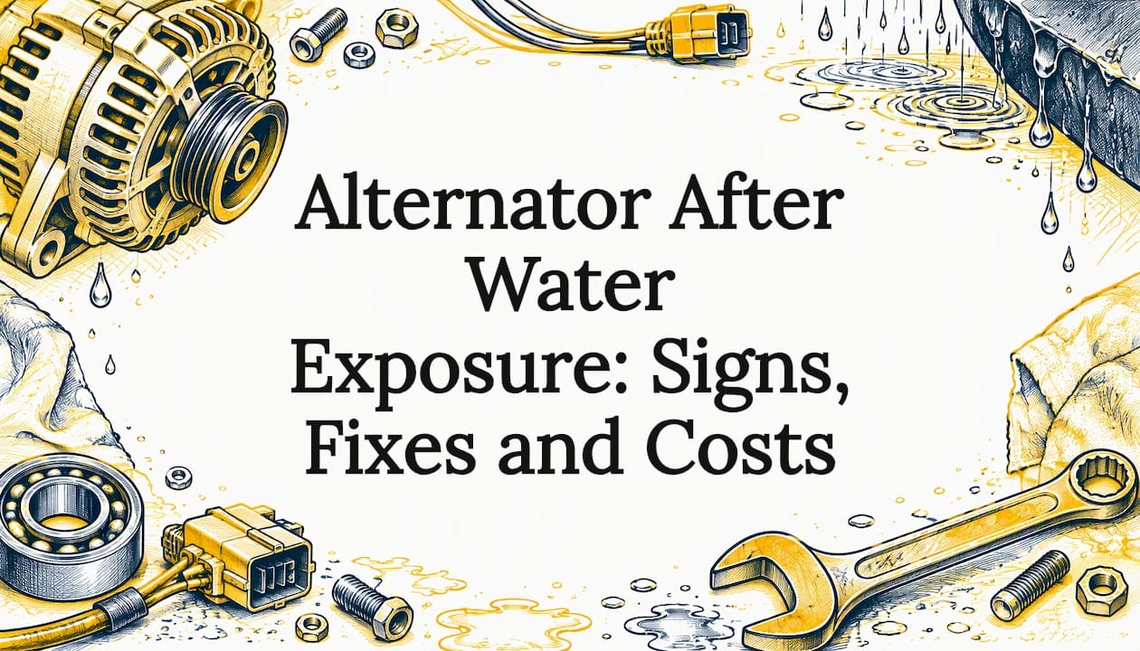 Alternator After Water Exposure: Signs, Fixes and Costs